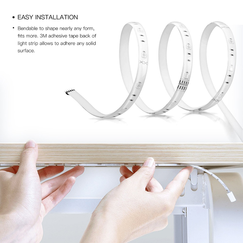 Yeelight Smart RGB Color Changing LED Strip Light